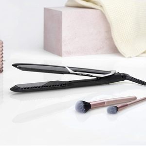 Sleek Control Wide Stijltang Tourmaline-Keramische Extra Brede Platen - Afneembare Steilkammetjes - Lang & Dik Haar - 5 Temperatuurinstellingen - 140-235°C