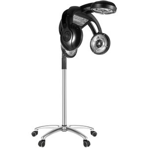 Staande Föhn – Professionele Haardroger – Drogen – Stylen – Kappen – 1400W Quartz Verwarming – Verstelbare Hoogte