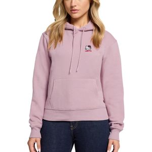 Hello Kitty Geborduurd Portret Premium Hoodie Dames