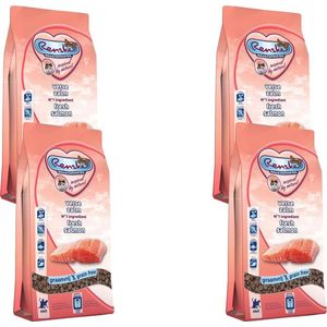 Renske Kat Adult Verse Zalm - Kattenvoer - 4 x 400 g