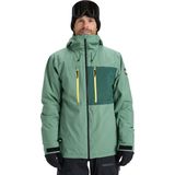 Quiksilver - Sycamore Solid - Sneeuwjas - Groen - 20K Waterdichtheid