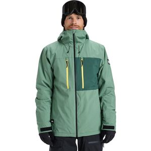 Quiksilver - Sycamore Solid - Sneeuwjas - Groen - 20K Waterdichtheid