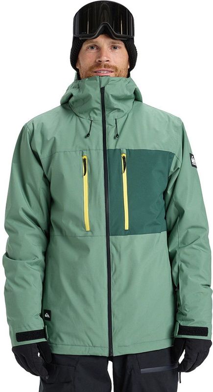 Quiksilver - Sycamore Solid - Sneeuwjas - Groen - 20K Waterdichtheid