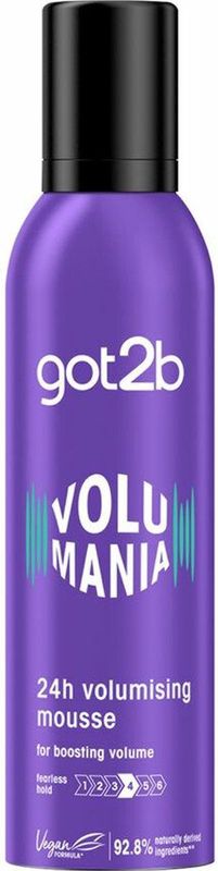 Got2b Volumania 24H Volumizing Mousse - 3 x 250 ml - Voordeelverpakking