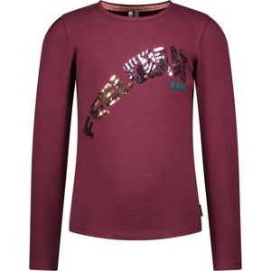 B.Nosy - Tara - Meisjes Top - Grape Wine