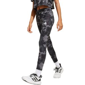 adidas Performance Train Essentials Flower Print Legging Kids - Kinderen - Grijs- 164