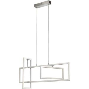 Frame LED Hanglamp - Draaibaar warm wit licht - In hoogte verstelbaar - Vierkant