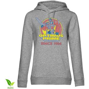 Transformers Optimus Prime - Since 1984 Girls Damen Hoodie Heathergrey-S