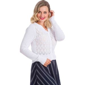 Dancing Days - MISS INDEPENDENT Cardigan - XL - Wit