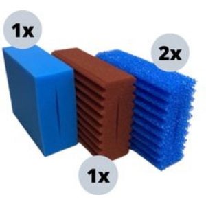 OJ Biosmart 18000 geschikt voor Oase - Totaalset Geribbeld - OJ filtermateriaal