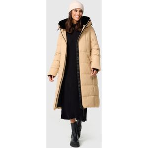 MARIKOO - Wintermantel 'Zuraraa XVI' - Chamois - Gewatteerde Jas