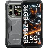 Blackview XPLORE 1 - Robuuste Smartphone - 5G - 36GB RAM - 256GB ROM - 20000mAh - 6.78 inch - Robuuste Telefoon - Nachtzicht - Android 15 - NFC - GPS - Zwart
