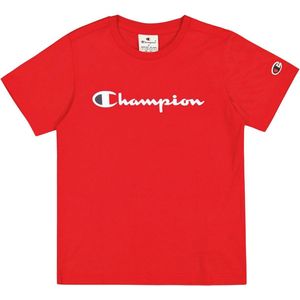 Champion Big Logo Cotton Shirt Junior - Maat XXL