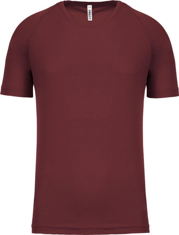 PROACT - Functioneel Kindersportshirt PA445 - Wine - 100% Polyester