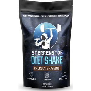 Sterrenstof Diet Shake - Maaltijdshake - Chocolate/Hazelnut - Afvallen - 15 maaltijden