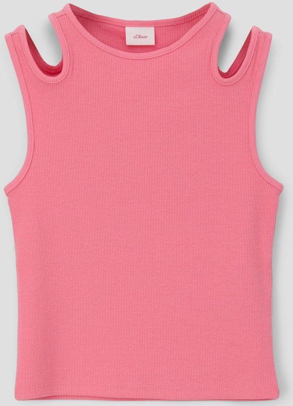 s.Oliver - Junior - Tanktop - Roze - 100% Katoen