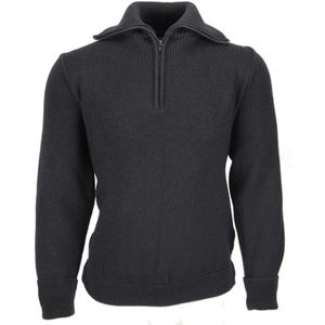 Schipperstrui - 100% wol - Elbe - Maat S - Zwart