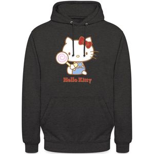 Hello Kitty Met Een Lollipop Hoodie Unisex