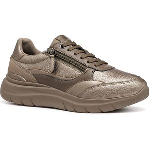 Geox - Plummery - Sneakers - Parelmoerachtig Leer-effect