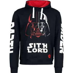 Star Wars Sith Lord Heren Trui met capuchon - zwart - S