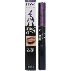 NYX - Midnight Chaos - Eyeliner - Blue - Dubbelzijdig met Glitter Finish