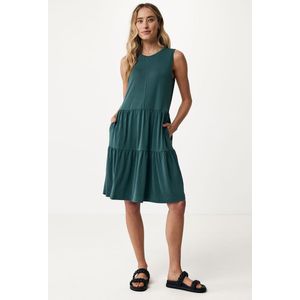 Mexx Layered Maxi Dress - Dames - Groen - Maat Xxl