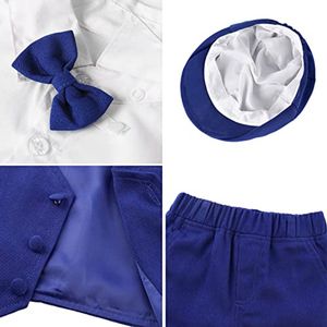 Mintgroen Baby Jongens Kleding Set, 5-delige Trouwpak Outfit voor 1-4 Jaar