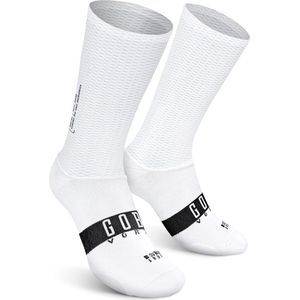 Gobik Fietssokken Vortex Aero Wit - S/M (39-42)