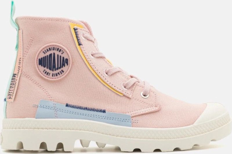 Palladium - Pampa Underlayer - Enkellaarsjes - Zwart - Rubber Zool