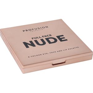 Profusion Full Face - 8 Kleur Oog-, Gezichts- en Lippenpalet - Multi-Finish Oogschaduw - Highlighter - Bronzer - Blush & Lippenstiften