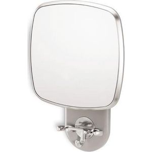 Simplehuman Spiegel met Wandbevestiging - RVS - 17x4.8x24.5 cm - Zilver