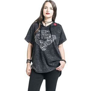 Harry Potter Hogwarts Letter - Waiting Dames T-shirt - donkergrijs - M
