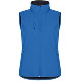 Clique - Classic Softshell Vest - Kobalt - Dames