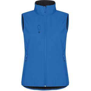 Clique - Classic Softshell Vest - Kobalt - Dames