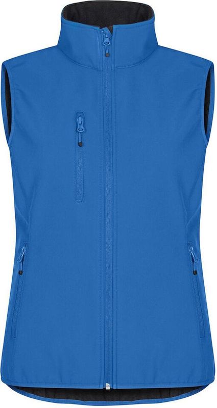 Clique - Classic Softshell Vest - Kobalt - Dames