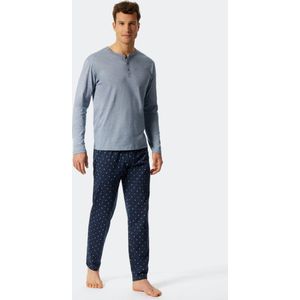 Schiesser – Fashion Nightwear - Pyjama – 176819 – Blue - 54