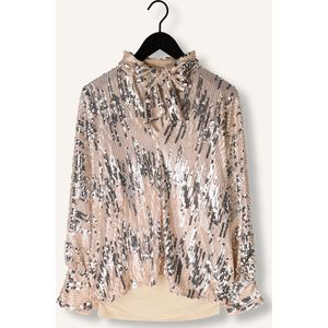 Amaya Amsterdam - Glitter Blouse - Grijs - Viscose