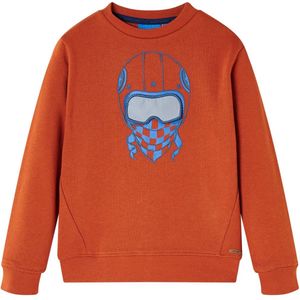 vidaXL - Kindertrui - 116 - lichtroestkleurig
