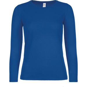 B&C #E150 Ladies' T-shirt long sleeves CGTW06T - Royal Blue - XXL