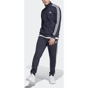 adidas Sportswear Basic 3-Stripes Tricot Tracksuit - Heren - Blauw- XS/S