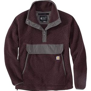 Carhartt Fleece Blackberry Heather Pull Over Dames