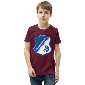 Youth Short Sleeve T-Shirt - Maroon, S