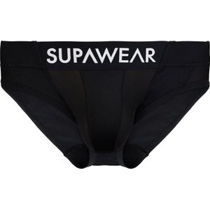 SUPAWEAR Vortex Brief Black - MAAT S - Heren Ondergoed - Slip voor Man - Mannen Brief