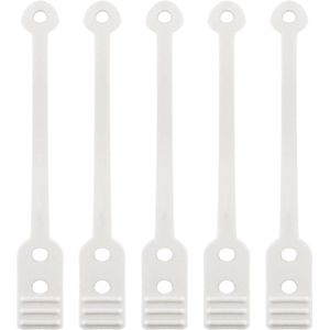 ByShane - Voor Haar Krultang met Rubberen Bands voor Salon Gebruik - Perm Haar Lockenwickler - Geperforeerde Rubber Band - Haar Gereedschap - Hitteloze Krullen - Overnight Krullen - 50 stuks