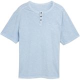 Tom Tailor Plus Size - Henley T-shirt met print