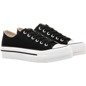 Mtng - Bigger X - Sneakers - Zwart - Textiel - Dubbele Zool