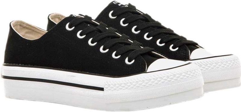 Mtng - Bigger X - Sneakers - Zwart - Textiel - Dubbele Zool