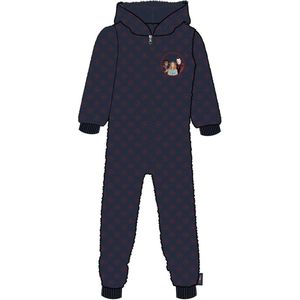 Nachtwacht Onesie - Blauw/Rood maat 110/116
