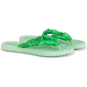 Ilse Jacobsen Slippers met stoffen band CHEERFUL06 - 495 Bright Green | Bright Green