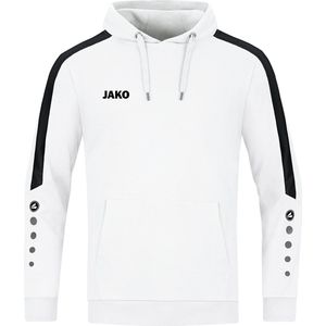 Jako Power Sweater Met Kap Heren - Wit | Maat: L